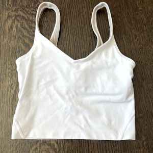 White Lululemon Align Tank Top